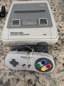 Nintendo Super Fanicom Konsole Kabel, Ladegerät, Controller. Geprüfter schneller Versand - Bild 1 von 9
