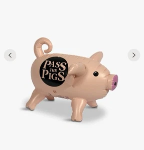 Giant Pass the Pigs Inflatable Dice Game - 2 Inflatable Pigs (107) - Picture 1 of 4