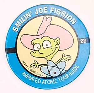Smilin Joe Fission 1994 I Simpson Skybox Pog #22 - Foto 1 di 1