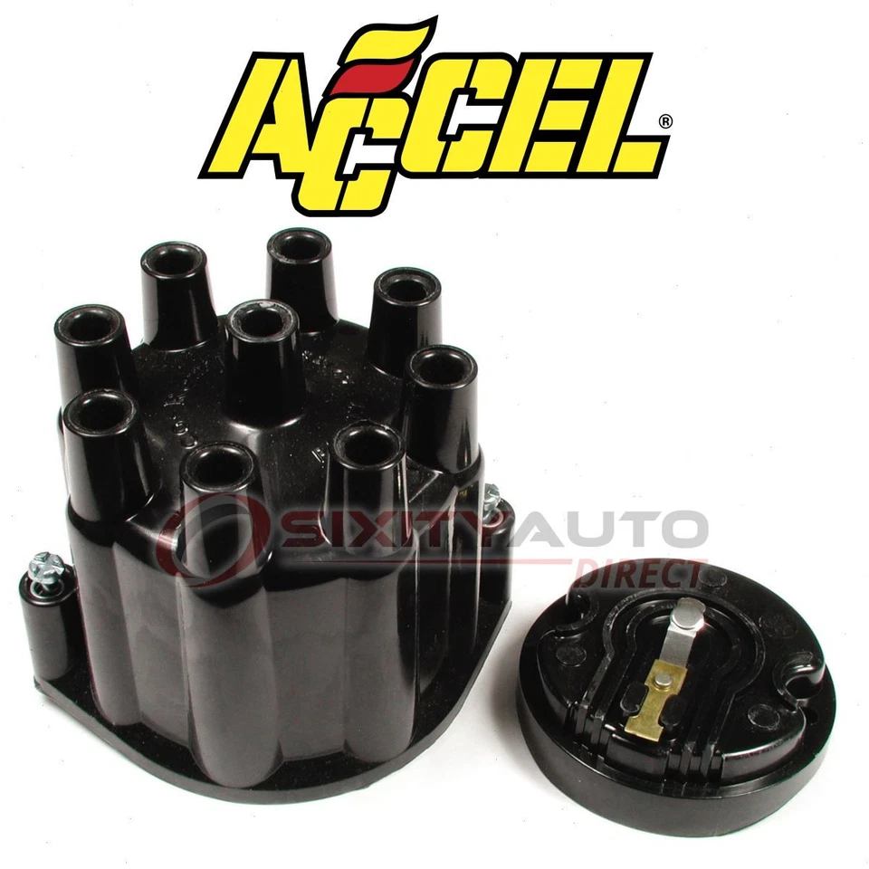 ACCEL Distributor Cap & Rotor Kit for 1961-1966 Pontiac Star Chief 6.4L 6.9L qg Foto 1 de 4