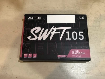 XFX Speedster Swift 105 AMD Radeon RX 6400 4GB - Image 1 of 3
