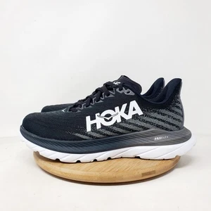 Hoka One One Mach 5 Running Shoes Womens 7.5 B Black Lightweight Sneaker - Picture 1 of 14