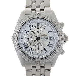 Reloj para hombre Breitling Crosswind cronógrafo A13355 esfera blanca automático 43 mm - Imagen 1 de 8
