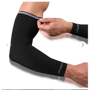 Artefit Compression Arm Sleeves Black XL Retains fit, elastic, breathable - Picture 1 of 9