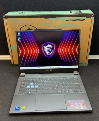 MSI Cyborg A13VF 14" Gaming Laptop i7-13620H RTX 4060 16GB DDR5 512GB SSD 144Hz - Image 1 of 4