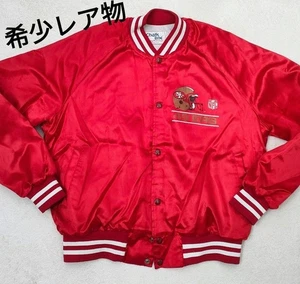 [DDP] Vintage San Francisco 49ers Red Nylon Chalkline Size L Made in USA - Bild 1 von 9