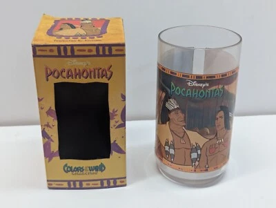 Vintage 1994 Disney Pocahontas - Colores de vaso de viento - Burger King Foto 1 de 4