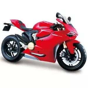 MAISTO 1:18 DUCATI 1199 PANIGALE MOTORCYCLE BIKE DIECAST MODEL TOY NEW IN BOX - Picture 1 of 1
