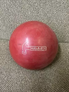 16 lb. Hammer Red Bowling Ball - Picture 1 of 7