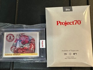 Topps Project 70 - Mike Trout By Lauren Taylor - Artist Proof! #11 /51 IN HAND!