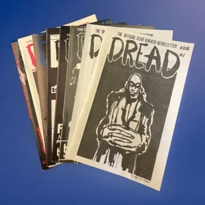 DREAD Clive Barker magazine/fanzine set 1-7 + Children Of Fire / VF - Picture 1 of 20