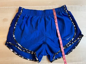 Nike Dri Fit Azul Negro Forro Pantalones Cortos Atléticos Talla S Para Mujer’s - Imagen 1 de 4