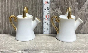 Vintage Ceramic WATERING CANS Salt & Pepper Shakers Japan - Picture 1 of 6