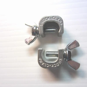 4 Lift Support Shock Clamps for Car Hoods, Hatches, Tailgates, and Lift Gates - Picture 1 of 8
