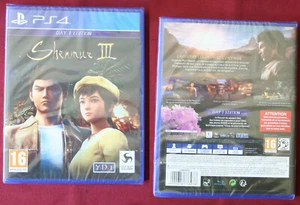 PS4 , jeu SHENMUE III DAY 1 EDITION, neuf sous blister - Picture 1 of 1