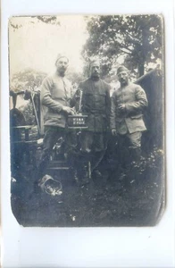 CP Militaria - Carte-photo - Guerre 14-18 - 11e S.M.A. - 2e pièce - Foto 1 di 2