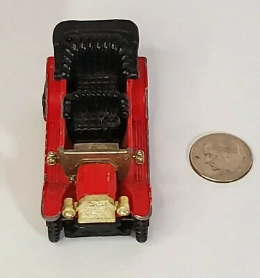 Vintage Tomica 1977 Carro Fundido Vermelho T-Ford TOMY Fabricado no Japão F 11 - Imagem 1 de 4
