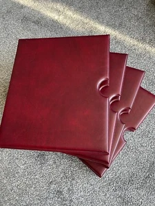 X4 Royal Mail First Day Cover Slip Case / Slipcase - Red - Used - Empty sdd - Picture 1 of 6