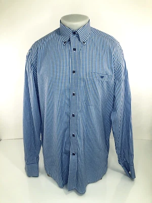 KING RANCH - Camisa Western L de Cuadros Bordada con LOGOTIPO Para Hombre Foto 1 de 4