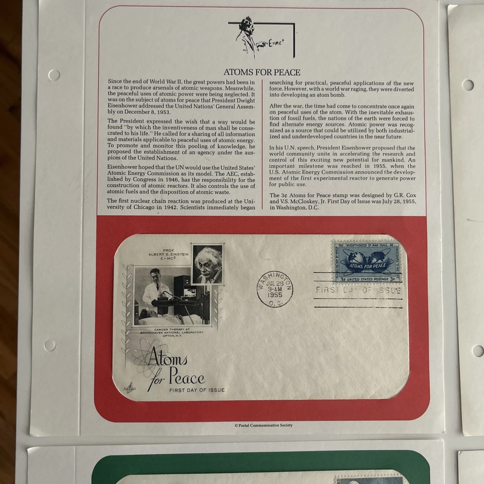 Stamps First Day of Issue stamps. Bundle 6. Science/Engineers - Image 1 of 4