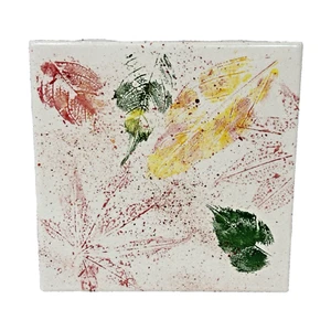 Autumn Leaves signiert B. Ripley Fliesenspritzer mehrfarbig Mexiko - Bild 1 von 18