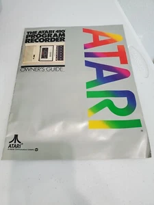 OWNER'S Guide Manual Atari 410 program recorder - Afbeelding 1 van 4