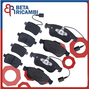 Pastiglie Freno Per Alfa Romeo Giulietta 1.6 JTDM Pattini Anteriori Posteriori - Foto 1 di 8
