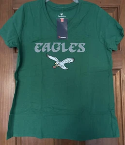 Philadelphia Eagles NFL Pro Line Unisex Vintage V Neck TShirt Size XL (1203) - Picture 1 of 6