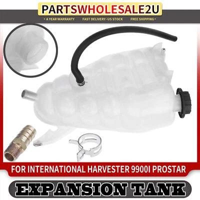Depósito de refrigerante del motor delantero con tapa para International Harvester 9900i ProStar Foto 1 de 4