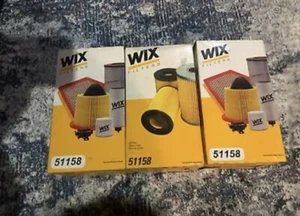 Filtro de aceite de tres motores Wix 51158 - Imagen 1 de 3