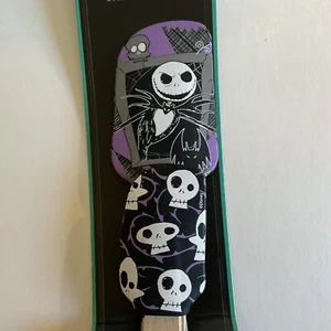 DISNEY NIGHTMARE BEFORE CHRISTMAS 2 Piece Spatula Set New Purple Accents - Picture 1 of 3