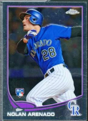 Nolan Arenado Rookie Card 2013 Topps Chrome Update #MB39  - Image 1 of 2