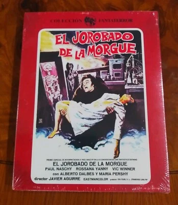 Hunchback of Morgue El jorobado de la morgue Blu Ray BD ltd terror Paul Naschy - Imagen 1 de 2