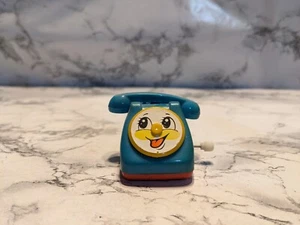 Vintage Telefon Aufziehspielzeug Telefon Hongkong - Bild 1 von 3