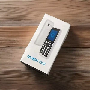 Alcatel 1068 Dual Sim Black Color Brand New Unlocked Sealed box Big Buttons - Picture 1 of 4