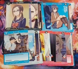 Juego completo de 36 cartas N Build Divide brillante conejo Rascal niña Senpai - Imagen 1 de 1