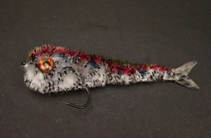 MFC Rainbow Trout Swimmer Articulated Game Changer Style Size #4 Single Fly - Picture 1 of 7