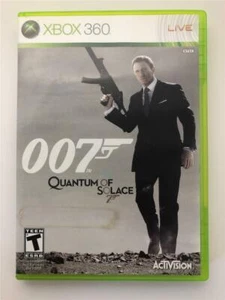 James Bond 007 Quantum Of Solace Xbox 360 Spiel mit Handbuch Kostenloser Versand - Bild 1 von 1