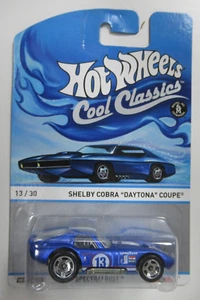 2014 Hot Wheels Cool Classics Blue Shelby Cobra Daytona Coupe - Picture 1 of 5