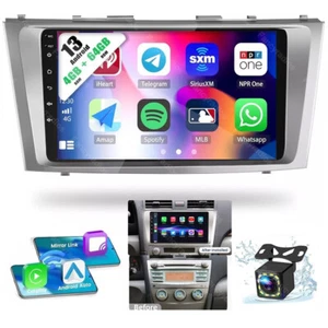 4+64G For Toyota Camry 2007-2011 Android 13 Carplay Car Stereo Radio GPS+CAMERA - Bild 1 von 13