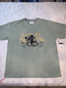 Lifted Anchor Don’t Let Me Down Tee Green Large - Picture 1 of 5
