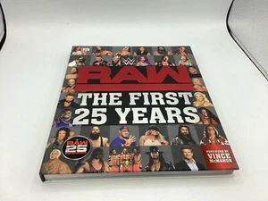 WWE RAW The First 25 Years by Dean Miller, Jake Black, Jonathan Hill (Hardcover) - Foto 1 di 4