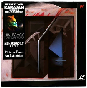 EBOND Herbert Von Karajan Mussorgsky Ravel PAL Laser Disc LD014178 - Imagen 1 de 2