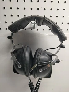 Vintage Channel Master 6407 Dynamic Stereo Headphones Great Condition Not Tested - Picture 1 of 5