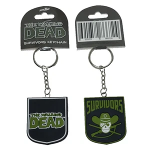 Skybound The Walking Dead Survivors Gummi Schlüsselanhänger NEU! 2 Seiten - Bild 1 von 5