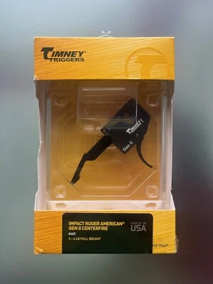 Timney Triggers Ruger GEN 2 Centerfire 3-4 lb tirar gatillo curvo - 644C **NUEVO** Foto 1 de 3
