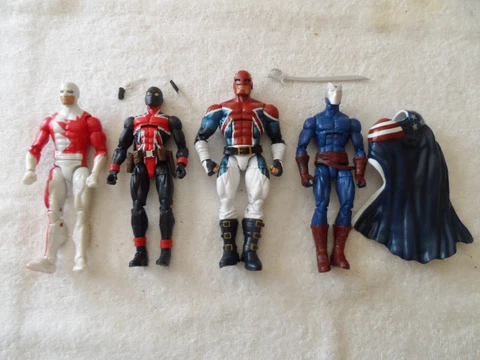 Marvel Legends Captain Britain and Pals Cover