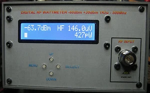 RF DIGITAL MICRO WATTMETER 0.01 - 500 MHZ 600pW - 1W - Picture 1 of 9