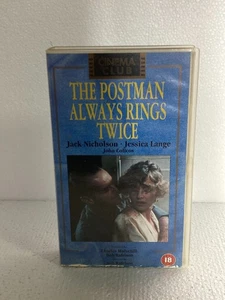 The Postman Always Rings Twice - VHS - Tape - Next Work Day Post - Picture 1 of 4