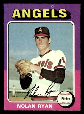 1975 Topps Baseball Nolan Ryan #500 EX/MT California Angels - Image 1 of 2